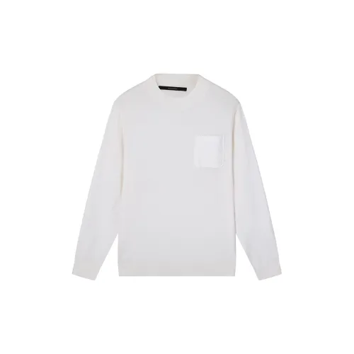 DAVID NAMAN Sweaters Men White