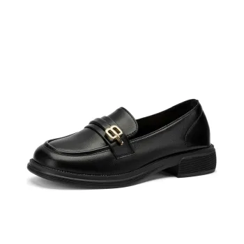 GEMEIQ Loafers Women's Low Top Black/Beige