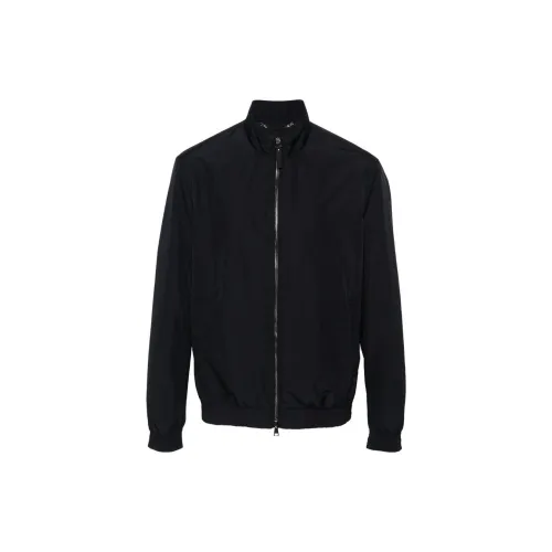 CANALI Logo-patch Water-repellent Jacket