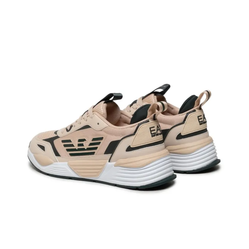EMPORIO ARMANI EA7 Low Top Casual Shoes Unisex Apricot Green-3
