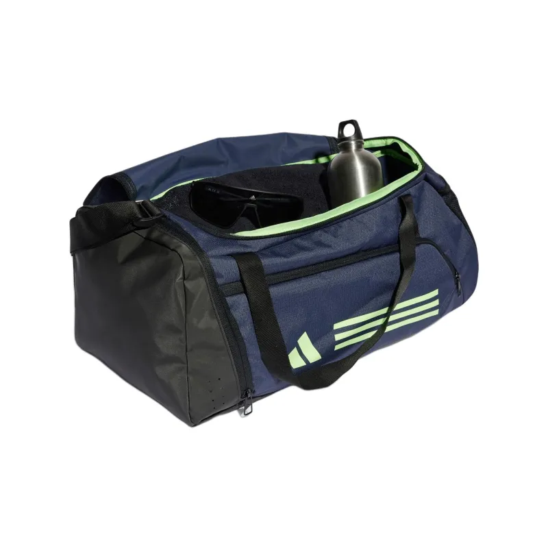 Adidas Essential Recycled Polyester Travel Bag Regular Unisex _Nsec Dark Navy Blue & Green-1
