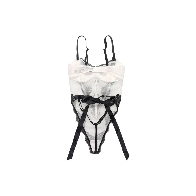 Victoria's Secret Bodysuits Women's Coconut White-1