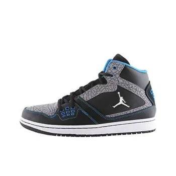 JORDAN 1 Flight Black Photo Blue Cement Grey