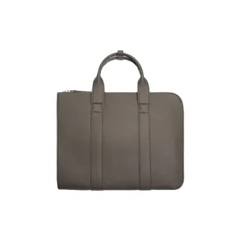 ZARA Polyurethane Briefcases Handbags Men's Brown