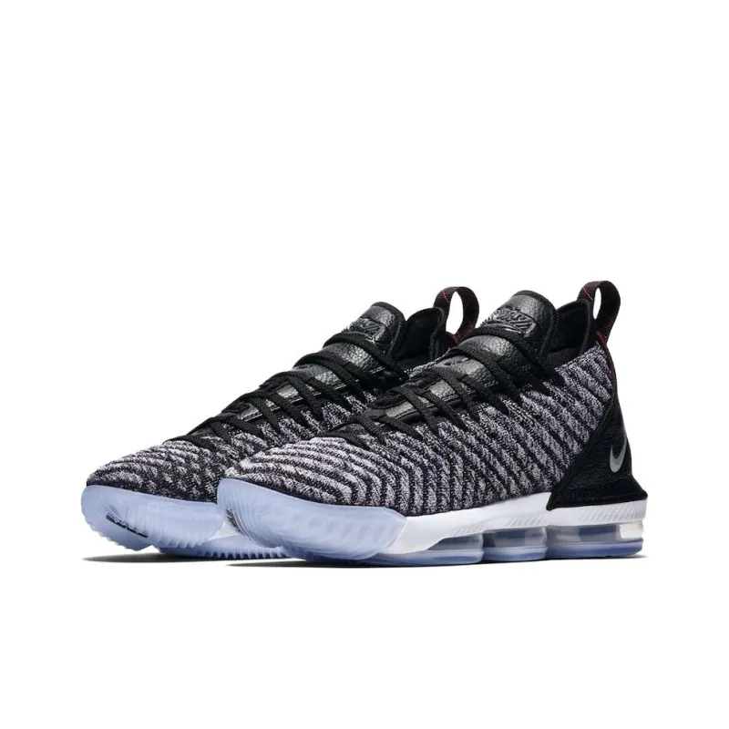 Nike LeBron 16 Black Metallic Silver-2