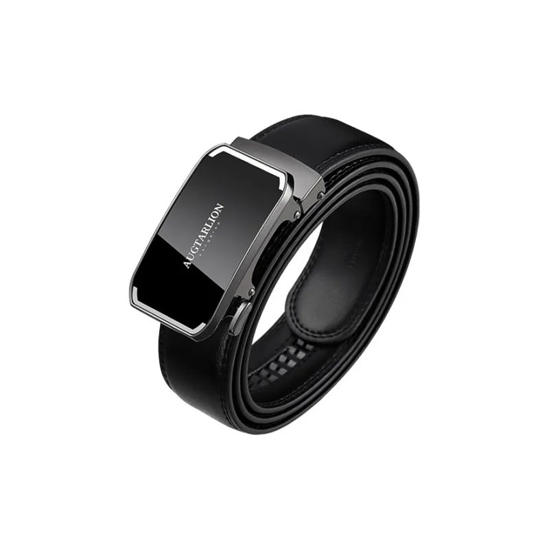 AUGTARLION Young Men's Business Casual Pants Belt Genuine Leather Leather Belts Men's Multicolor Width  3.5cm-5
