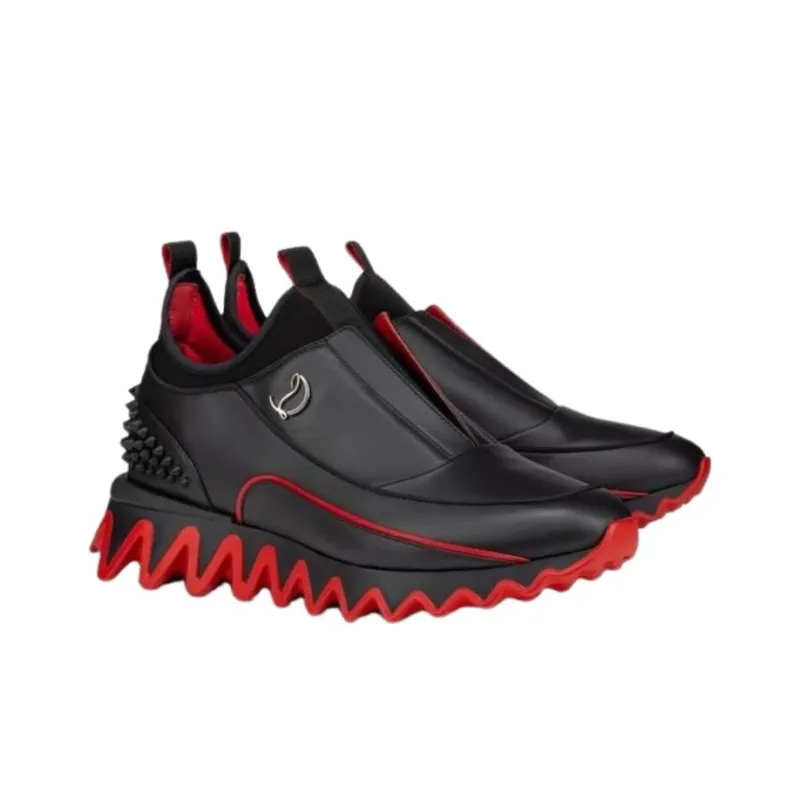 CL Low Top Casual Shoes Men's Black-3