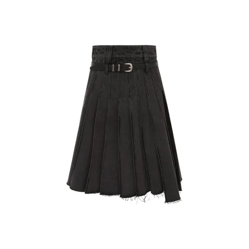 D'zzit Casual Short Skirts Women's Black