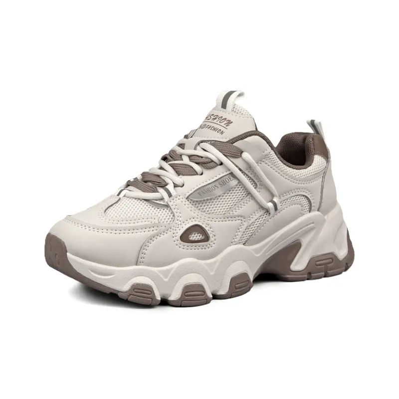 WENPU Low-Top Chunky Sneakers Women's-1