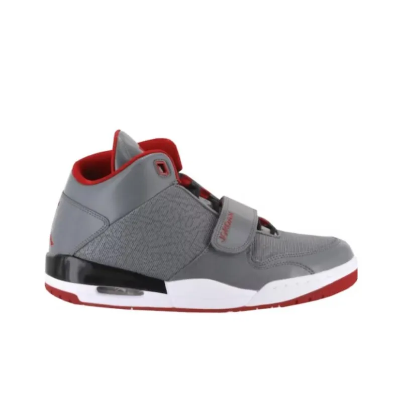 Jordan Flightclub 90's Cool Grey Gym Red-1