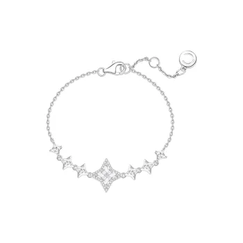 FANCI Light Series Inlaid Gemstone 925 Sterling Silver Accessories Women's