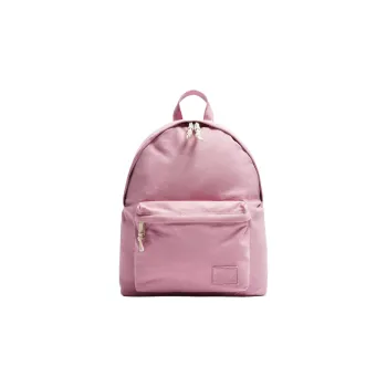 ZARA Cotton Backpack Unisex Rose Red