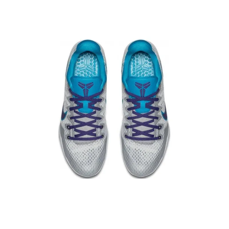 Nike Kobe 11 Low Draft Day 'White Blue Purple'-2