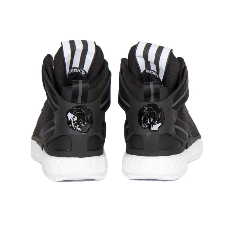 adidas D Rose 6 Boost Black White-5