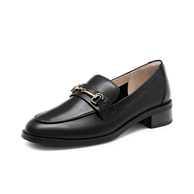 Staccato Loafers Women's Low Top Black/White/Pink-1