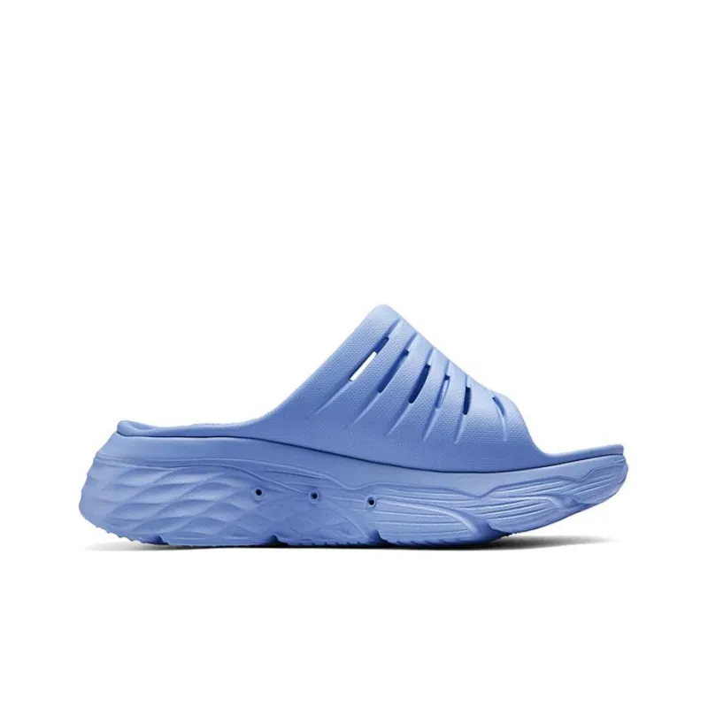 Skechers Max Cushioning Quick Dry Slide Slippers Women's Blue-1