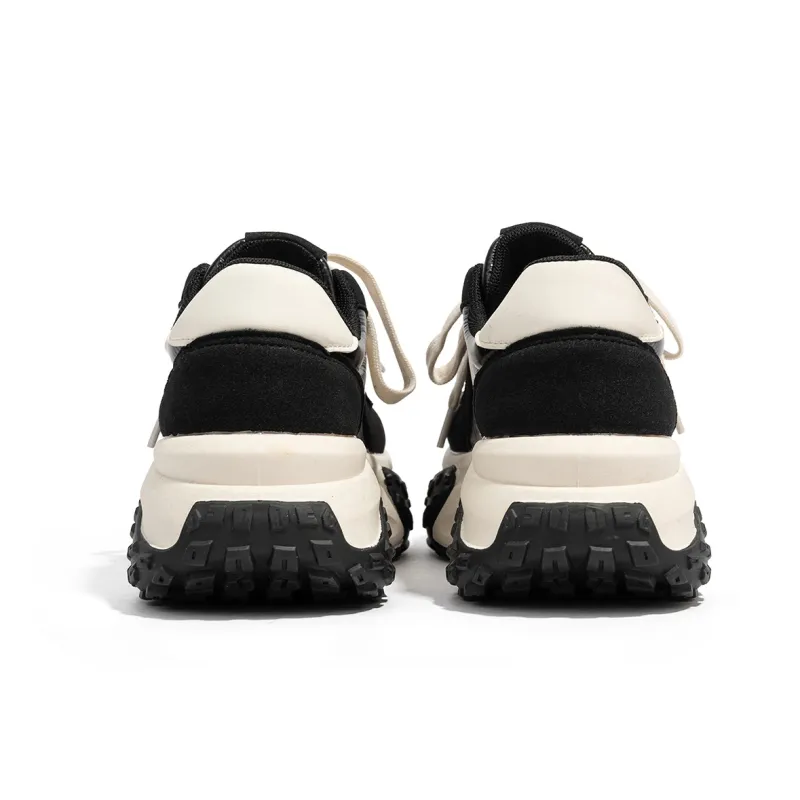 RENBEN Height Increasing Support Low-Top Casual Shoes Women's-3