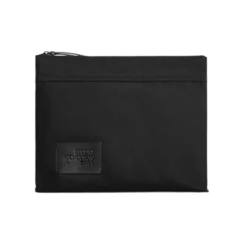 ZARA STUDIO NICHOLSON Collaboration Polyester Envelope Bag Clutches Men's Black