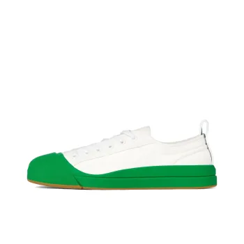 Bottega Veneta Vulcan Low Top Stylish Skateboarding Shoes Men's White
