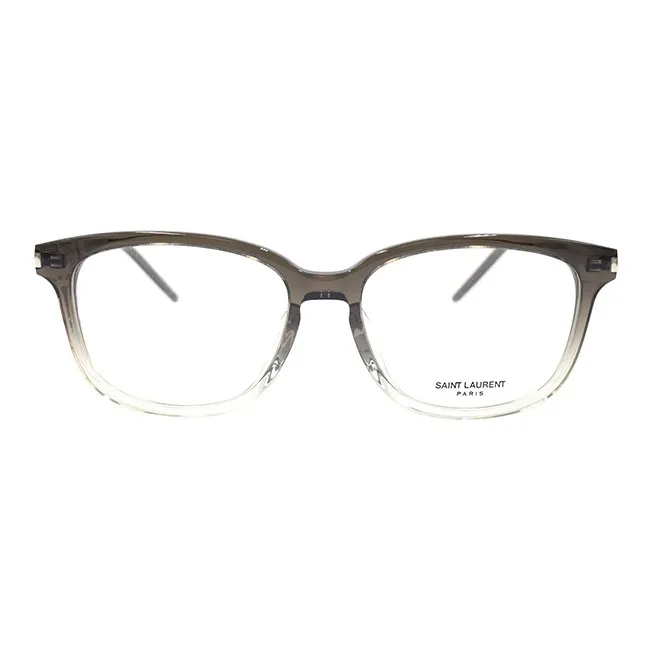 SAINT LAURENT Plate Frame Oval Optical Glasses Unisex-1