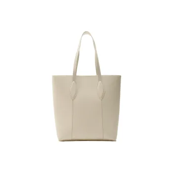 ZARA Polyurethane Tote Bag Shopping Bag Handbag Shoulder Bag Women's Raw White