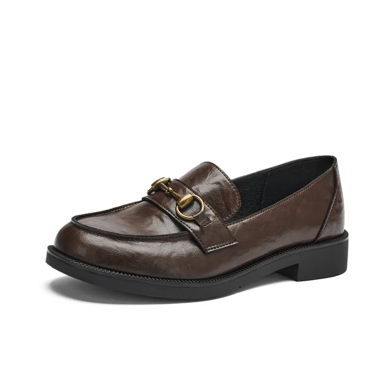 GEMEIQ Loafers Women's Low Top Black/Burgundy-0