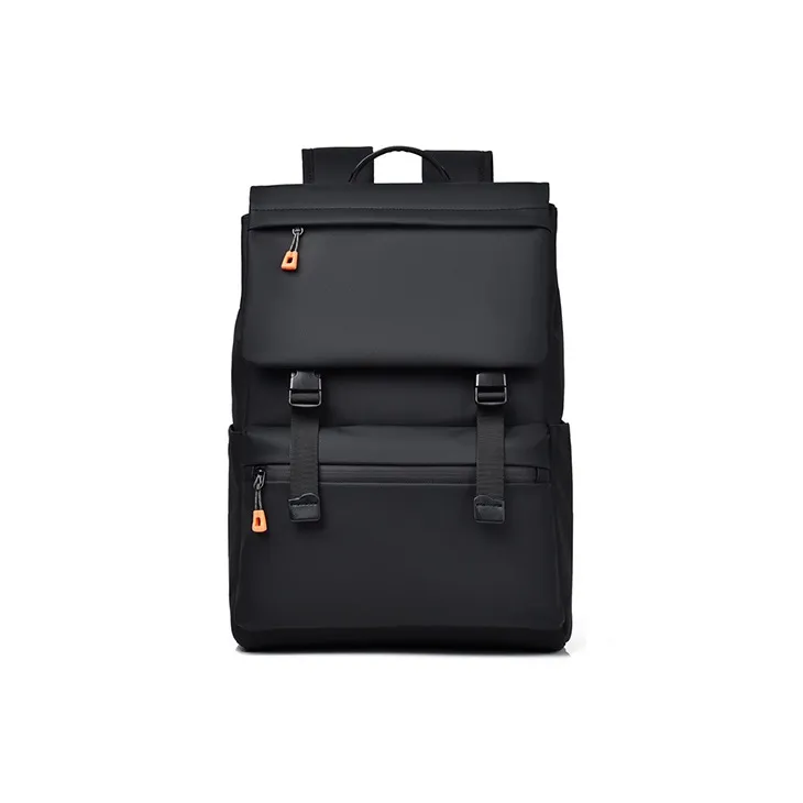 MashaLanti Nylon Fabric 15.4 Inch Computer Backpack For Middle And High School Extra Large Men's Black-0