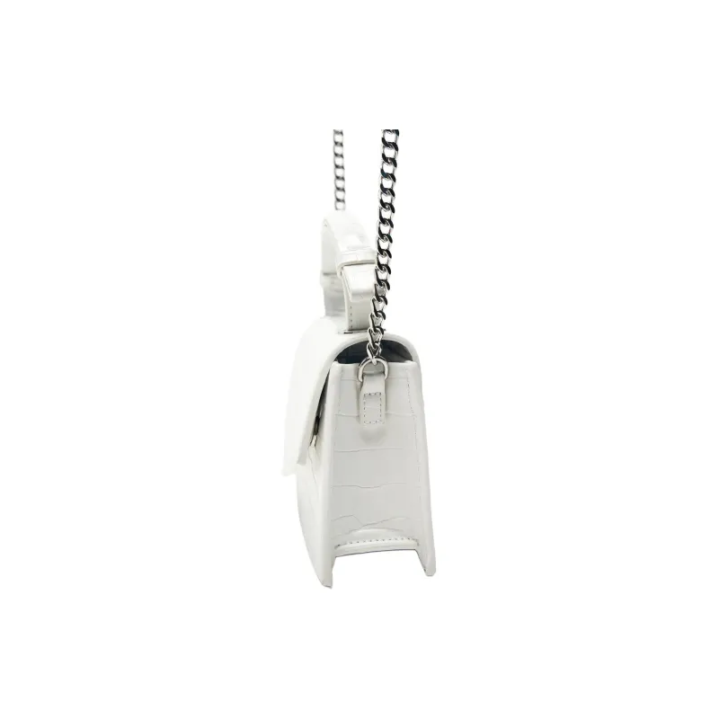 ZARA PU One Shoulder Handbag Crossbody Bag Mini Women's White-3