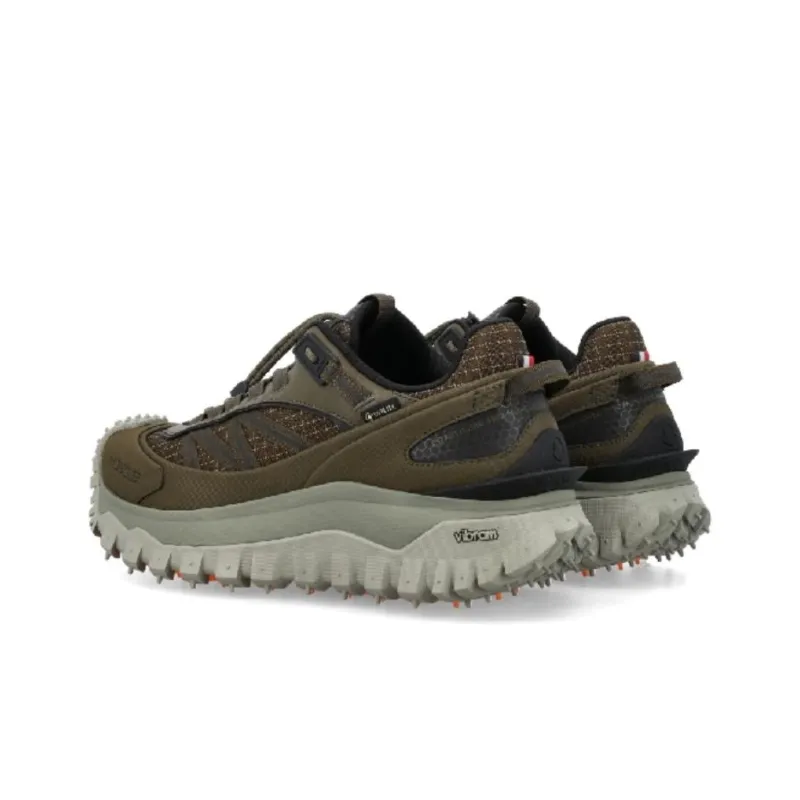 Moncler Low-Top Casual Shoes Men's Army Green-3