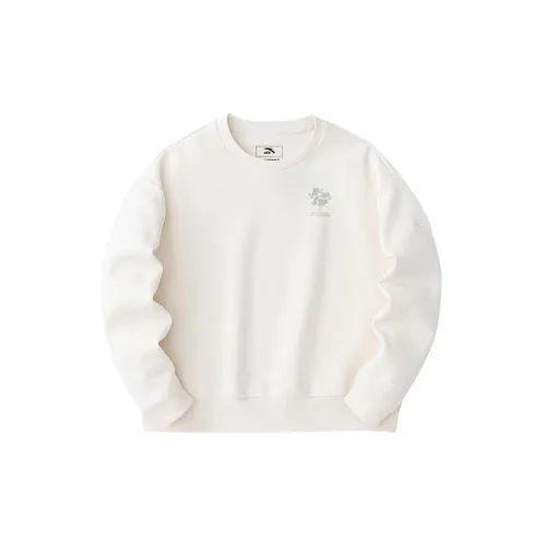 ANTA Outdoor Collection Sweatshirts Women's White Agate