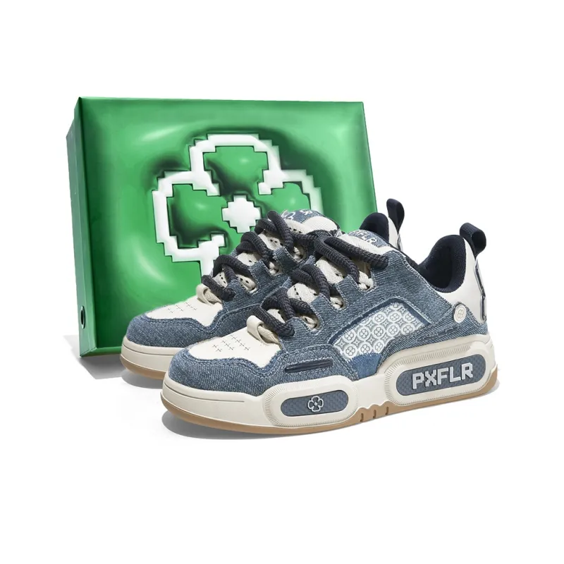 PXFLR Low-Top Skateboard Shoes Men's Limited Edition Shoe Box-0