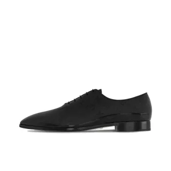 LOUIS VUITTON Grenelle Dress Shoes Men's Black 1 ACDEG