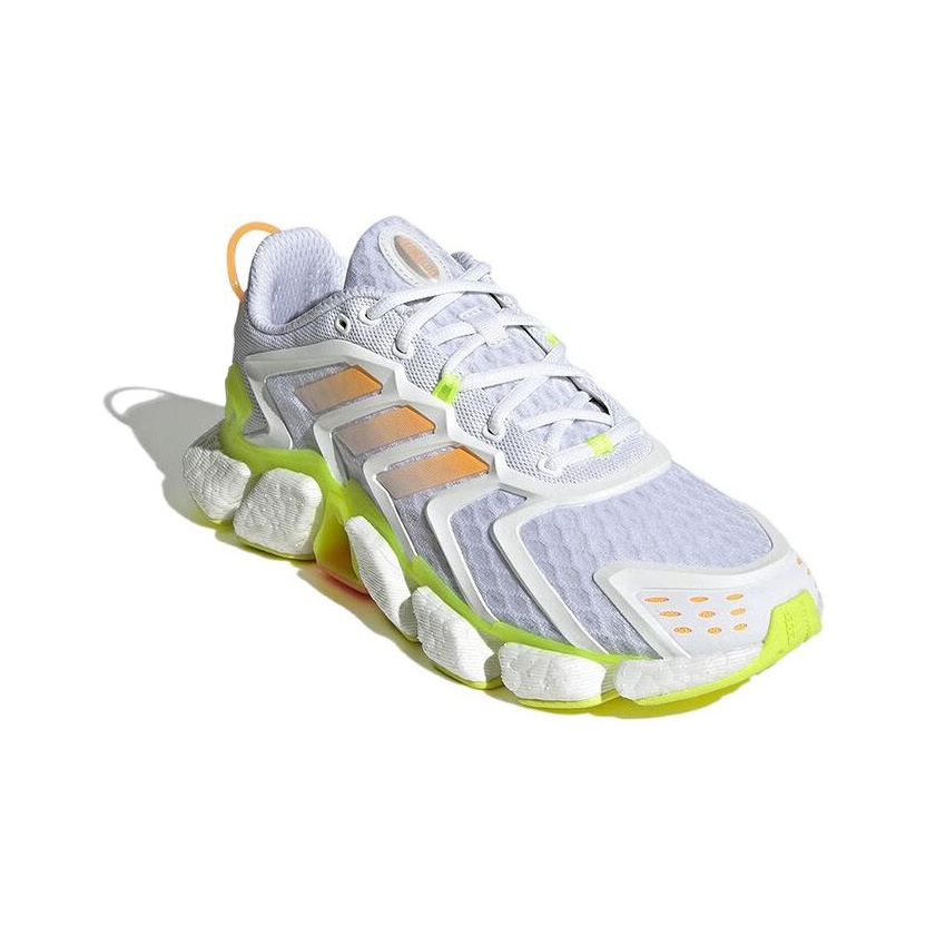 Adidas Climacool Boost 'White Neon Yellow' US M 8.5 - POIZON