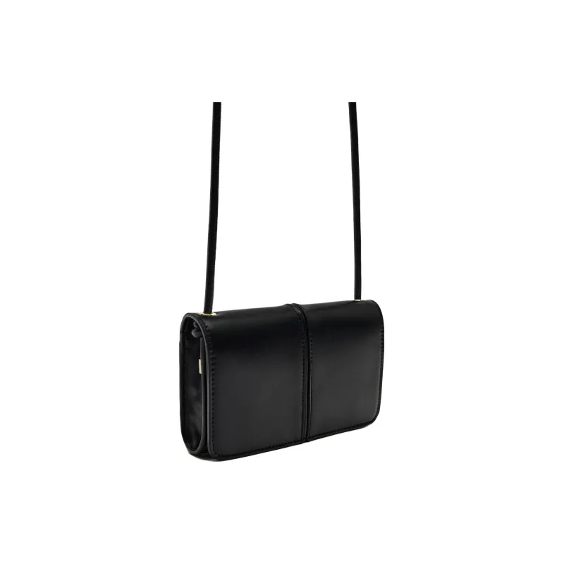 ZARA PU Handbag Shoulder Bag Crossbody Bag Small Size Women's Black-2