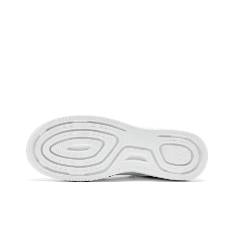 QIAODAN Skateboard Shoes Men Low Top Jordan White Gray Silver-4