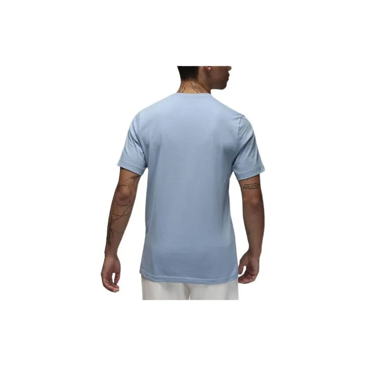 Jordan Air T-Shirt Men's Industrial Blue-1