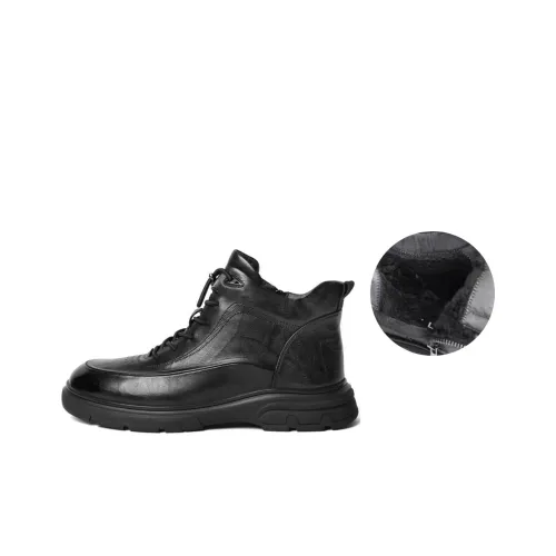 BELLE Ankle Boots Men Black