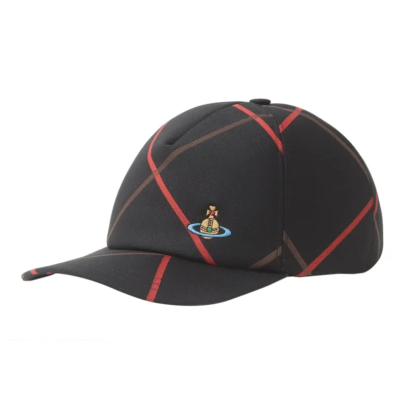 Vivienne Westwood Wool, Cotton, Polyester Baseball Caps Women's Black-0