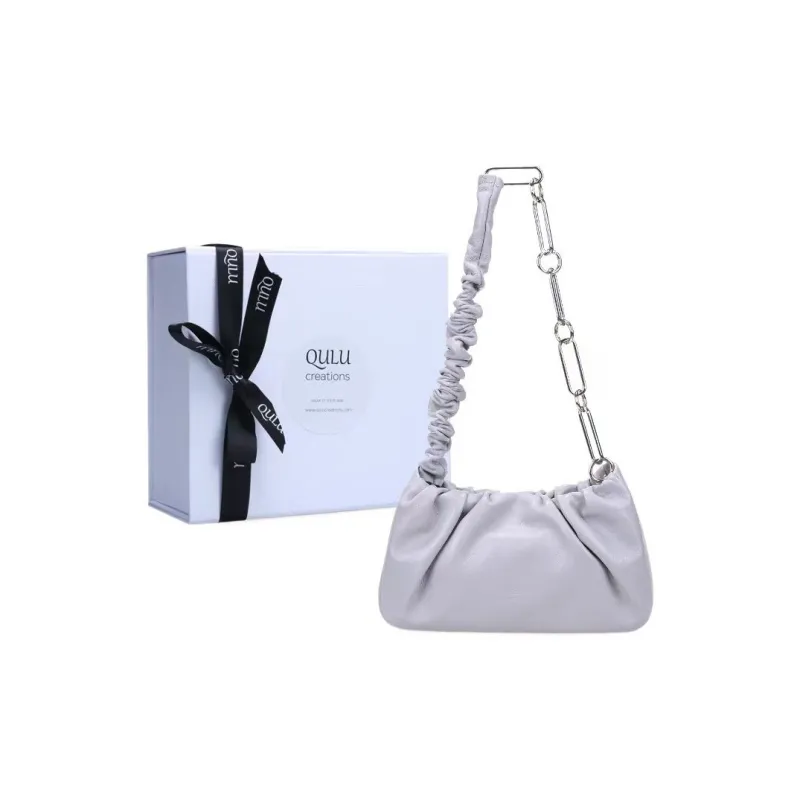 QULU Sheepskin Tofu Bag, Cloud Underarm Handbag, Shoulder Bag Women's Multiple Colors-6