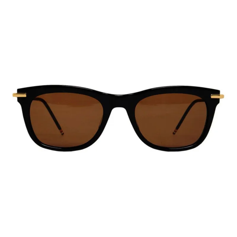 THOM BROWNE· Square Sunglasses Men's Gold-1