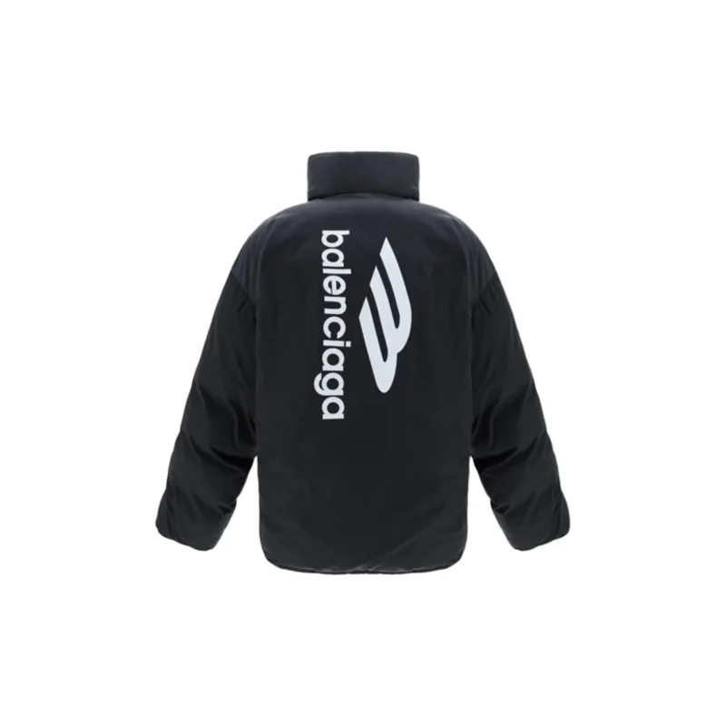 Balenciaga FW23 Puffer Jacket Regular Fit Men's Black-3