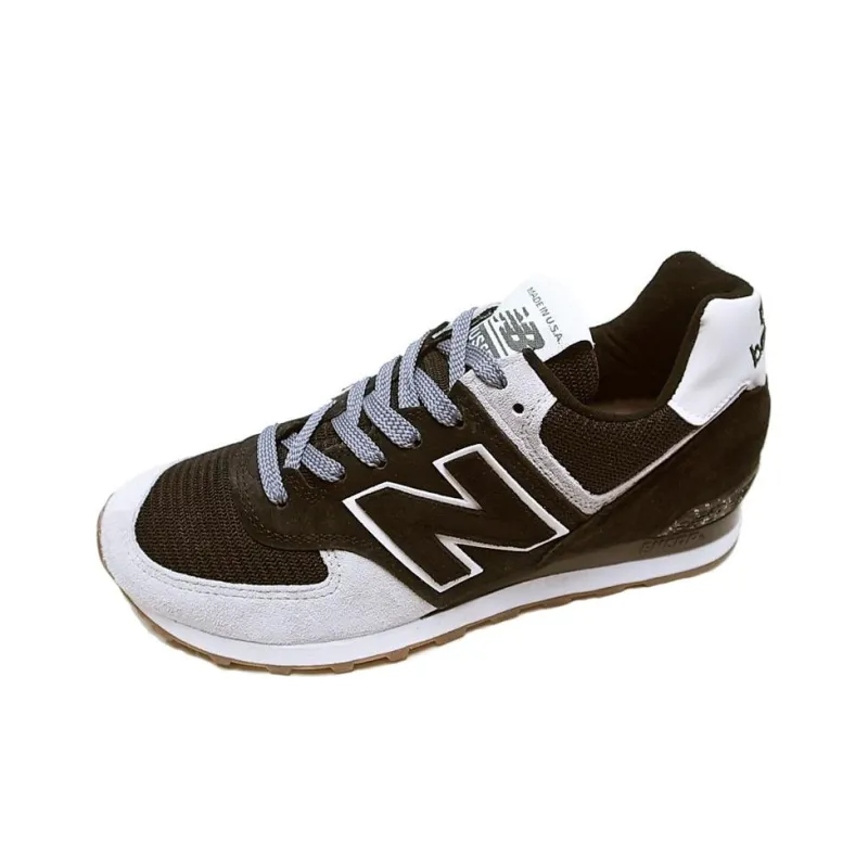 New Balance 574 Made In Usa 'Black Grey'-2