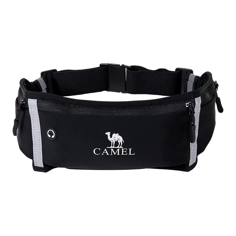 CAMEL Fabric Fanny Pack Trumpets Unisex Black-0