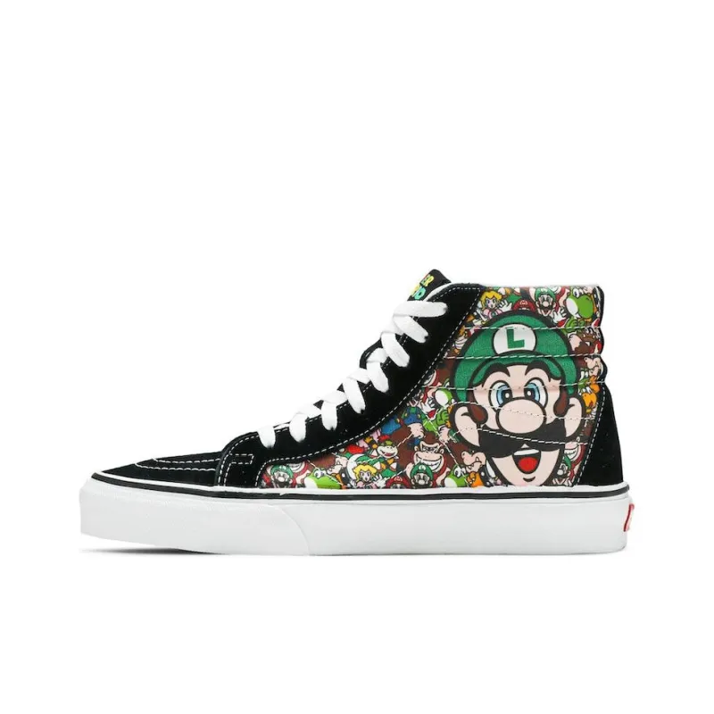 Nintendo X SK8 Hi Reissue Mario And Luigi-0