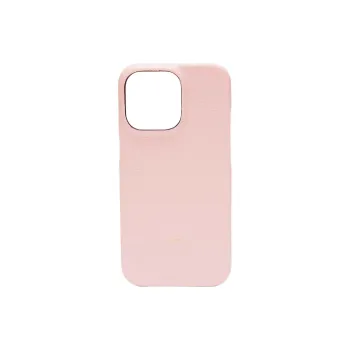 Valextra Millepunte Calfskin IPhone 13 Pro Protective Cover Bag Accessory Women's Peony Pink