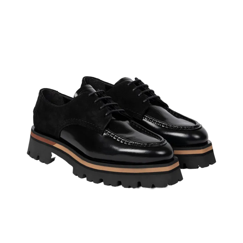 Paul Smith Argon Patent-finish Leather Brogues-1