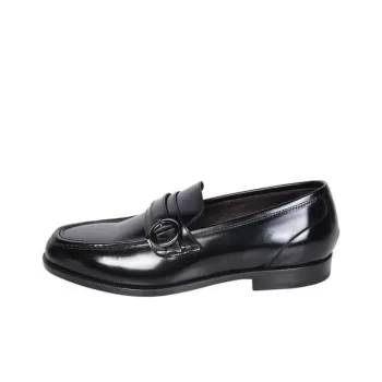 Tagliatore Buckled Leather Loafers