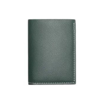 ZARA Polyurethane Wallet Men's Green