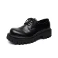 Black Single Layer Shoes