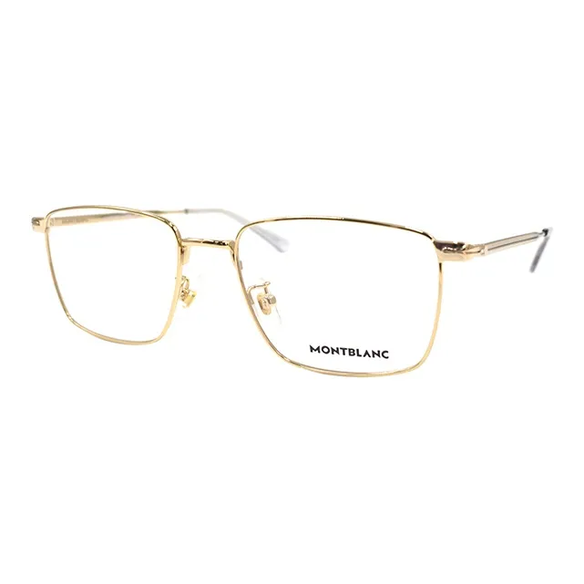 MONTBLANC Alloy Rectangular Eyeglass Frames Men's-0